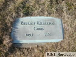 Beulah Embleton Gibbs