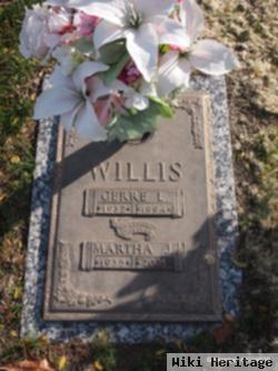 Martha J Granville Willis
