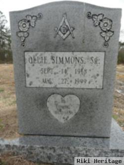 Ollie Simmons, Sr