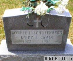 Bonnie Louise Schulenberg Knipple Crain