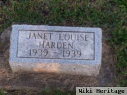 Janet Louise Harden