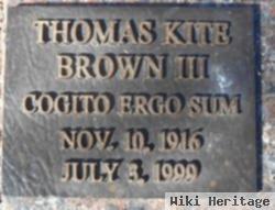 Thomas Kite Brown, Iii