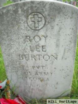 Pvt Roy Lee Burton