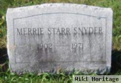 Merrie Starr Snyder