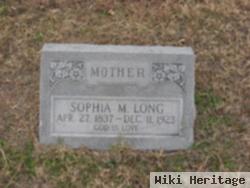 Sophia M Long