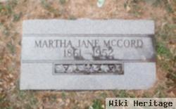 Martha Jane Mccord