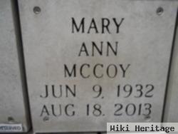 Mary Ann Mccoy