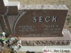 Mark W Seck