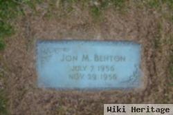 Jon M Benton