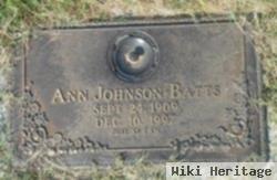 Ann Johnson Batts