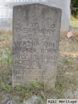 Martha Ann Harris