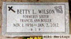 Betty L. Boller Wilson