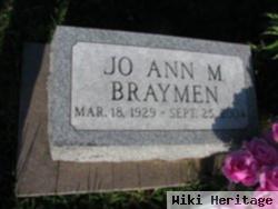 Jo Ann M Androy Braymen