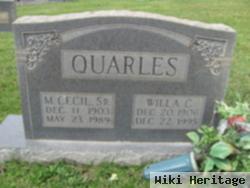 Melvin Cecil Quarles