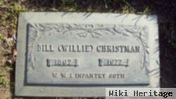 Bill "willie" Christman