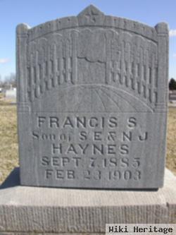 Francis S Haynes