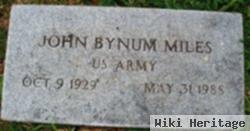 John Bynum Miles