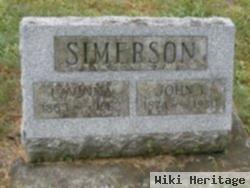 John T Simerson