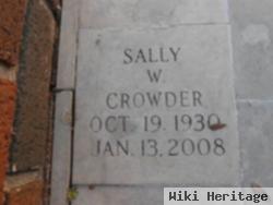 Sally W. Crowder