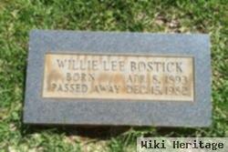 Willie Lee Bostick