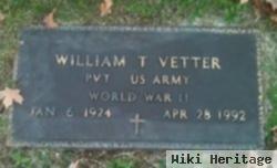 William T. Vetter