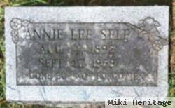 Annie Lee Self