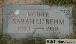 Sarah J Mulholland Behm