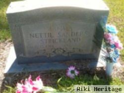 Nettie Sanders Strickland