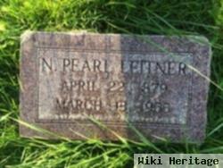 Nettie Pearl "pearl" Hunnicutt Leitner