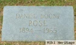 Daniel Boone Rose