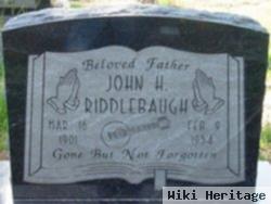 John H. Riddlebaugh