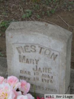 Mary Jane Mulder Weston