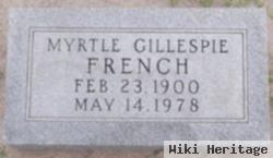 Myrtle Gillespie French