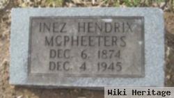 Inez N Hendrix Mcpheeters