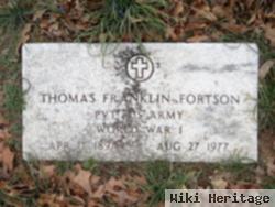 Thomas Franklin Fortson, Jr