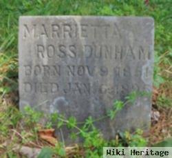 Marrietta Ross Dunham