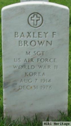 Baxley F Brown