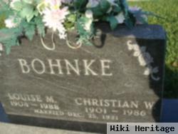 Christian W. Bohnke