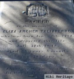 Eliza Archer Taliaferro