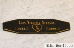 Lois Virginia Simpson