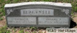 Thomas Franklin Blackwell