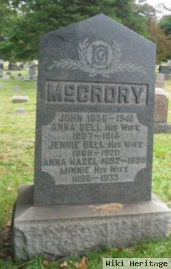 Anna Hazel Mccrory