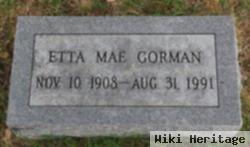 Etta M Gorman