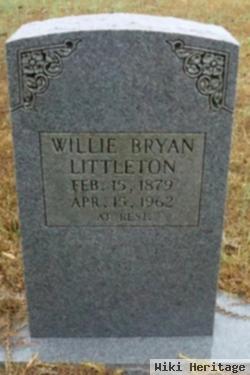 Willie Bryan Littleton