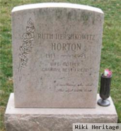 Ruth Hershkowitz Horton