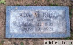 Ada M Vaughn Rose