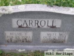 Bessie V Carroll