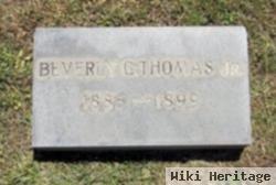 Beverly G Thomas, Jr