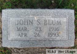 John S Blum