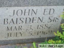 John Ed Baisden, Sr